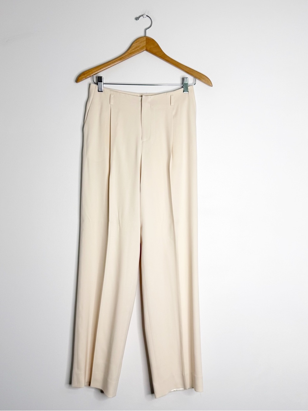 Ralph Lauren Collection Purple Label Silk Blend Wide Leg Pants Size 2 USA
